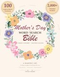 Mom's Bible Large Print Word Search: 100 Large Print Bible Themed Puzzles Sorted by Topic - The Perfect Mother's Day Gift for Christian Moms