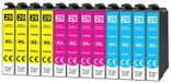 Epson 12 x 29XL Cartouches d'encre pour imprimantes Epson Expression Home