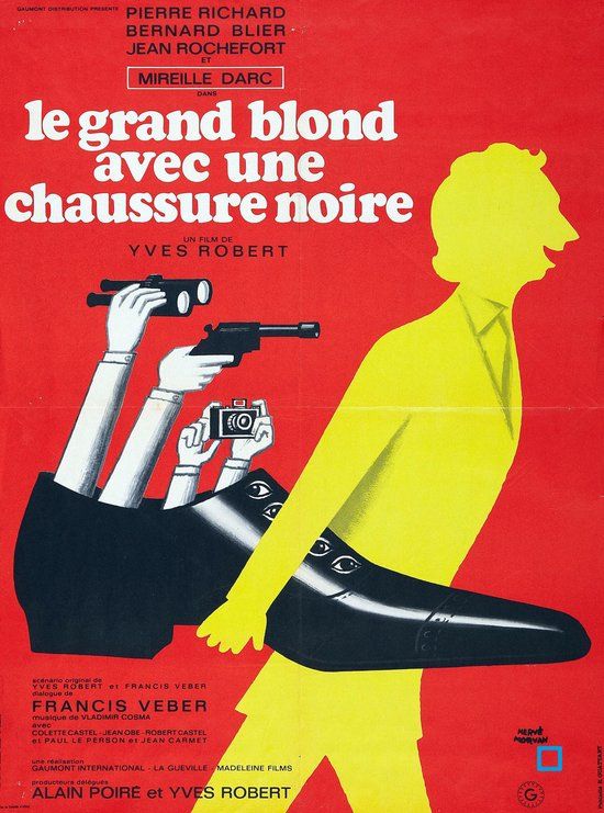 Le Bol Le Grand Blond avec une Chaussure Noire Blu-ray