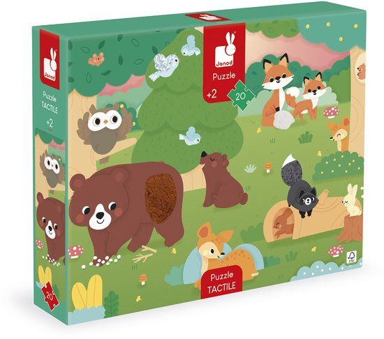 Janod - Voelpuzzel - Bos