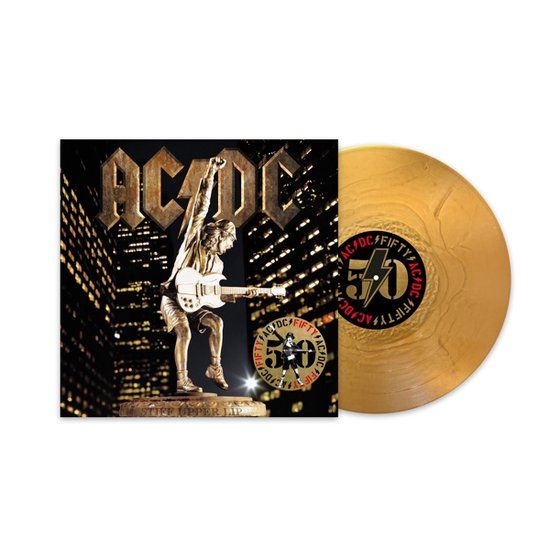 AC/DC - Stiff Upper Lip (50th Anniversary Gold Vinyl) LP - Rock - Stereo