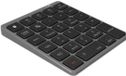 Clavier numérique Bluetooth sans fil rechargeable 28 touches pour bureau