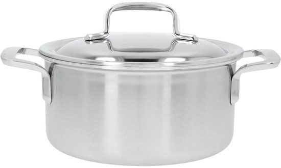 Demeyere 5-Plus kookpot m/deksel 18cm