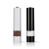 GOURMETmaxx Zout- & pepermolen 2-dlg. Met keramische molen en LED-verlichting - 6V extra sterke motor op batterijen