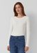 s.Oliver - Geribd overhemd met lange mouwen in slim fit met borduursel