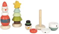 Small Foot - Kerst- en Winter Stapeltoren, 9 stuks