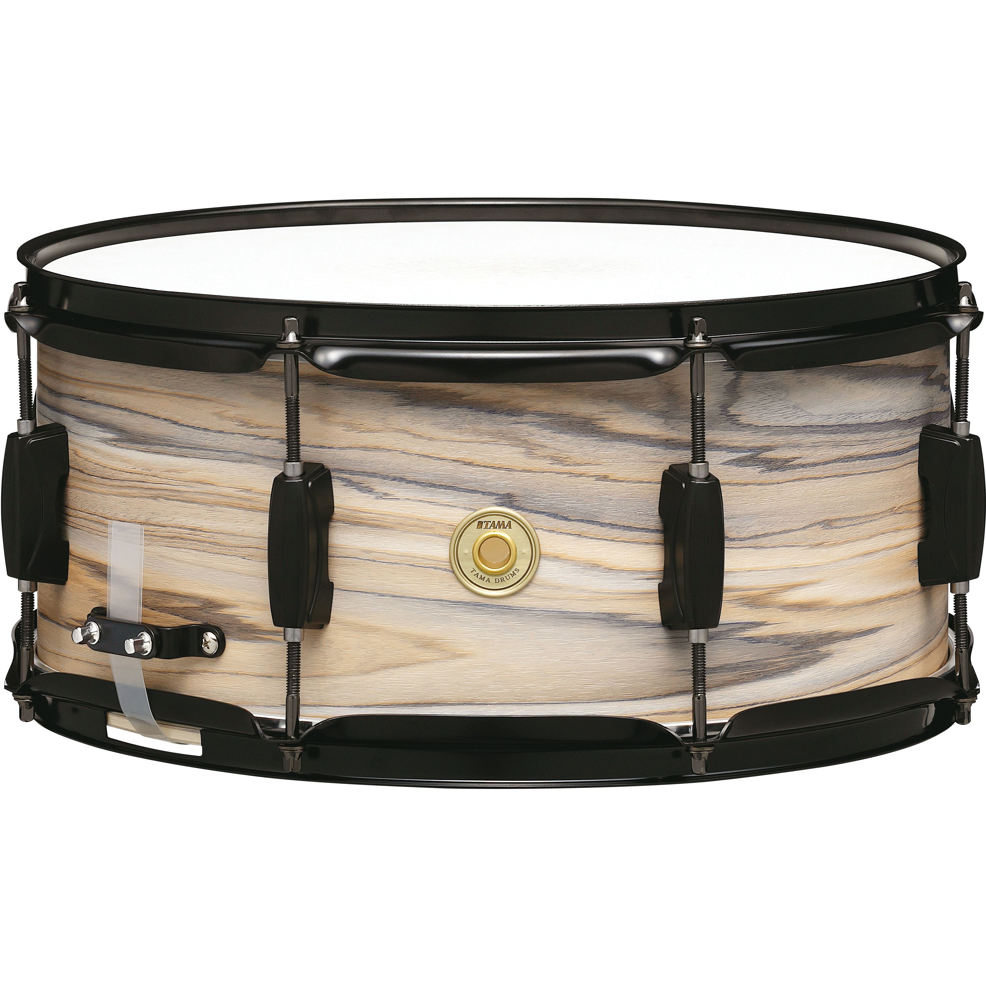 Tama WP1465BK-NZW Snare Drum - 6.5" x 14" - Natuurlijke Zebra Hout