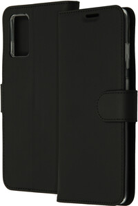Accezz Wallet Softcase Booktype Samsung Galaxy S20 Plus hoesje - Zwart
