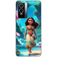 Vivo Hoesje voor Vivo Y76 5G - Vaiana Anime Art