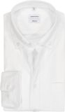 Seidensticker Chemise Coupe Regular - Blanc - Coton - Sans repassage - Taille 44