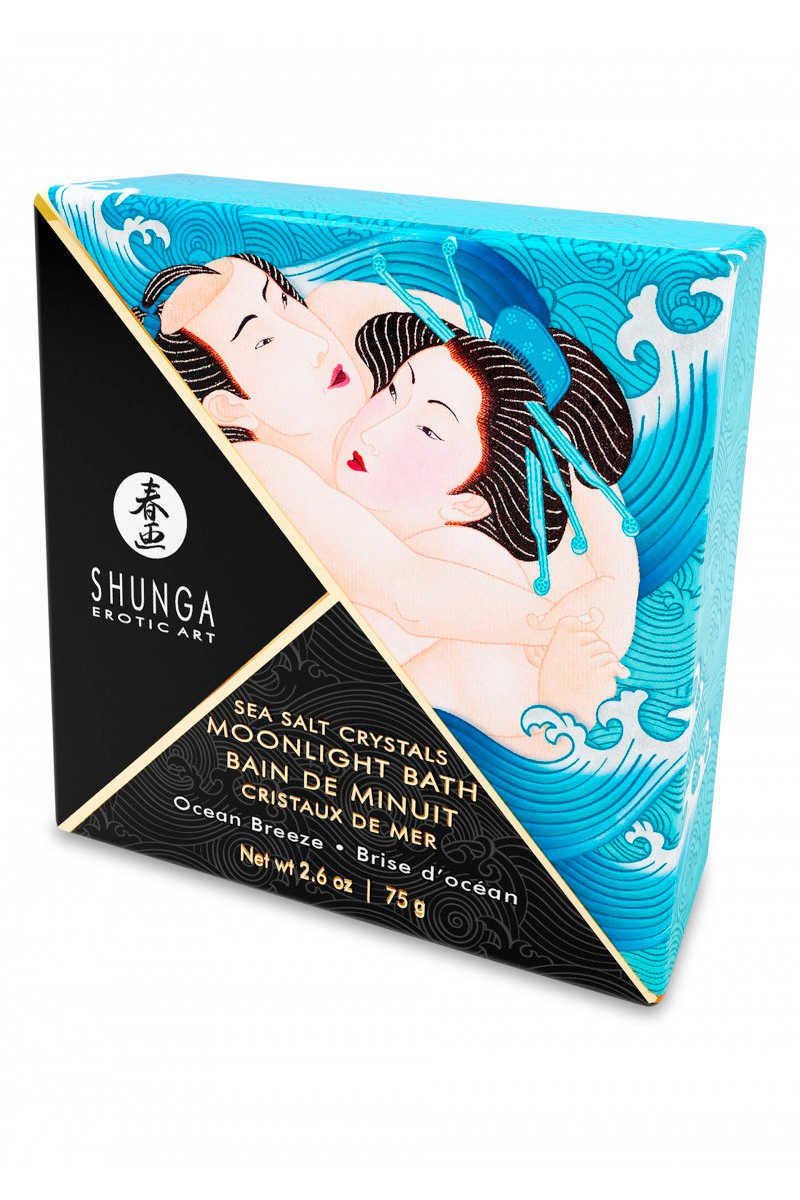 Shunga Zeezoutkristallen Crystal Bath Ocean Breeze - 75gr