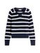 Tommy Hilfiger Trui nachtblauw / wit