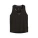 PUMA Top de sport noir / blanc