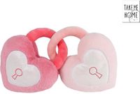 Take Me Home knuffel harten pluche 16cm valentijn cadeau.