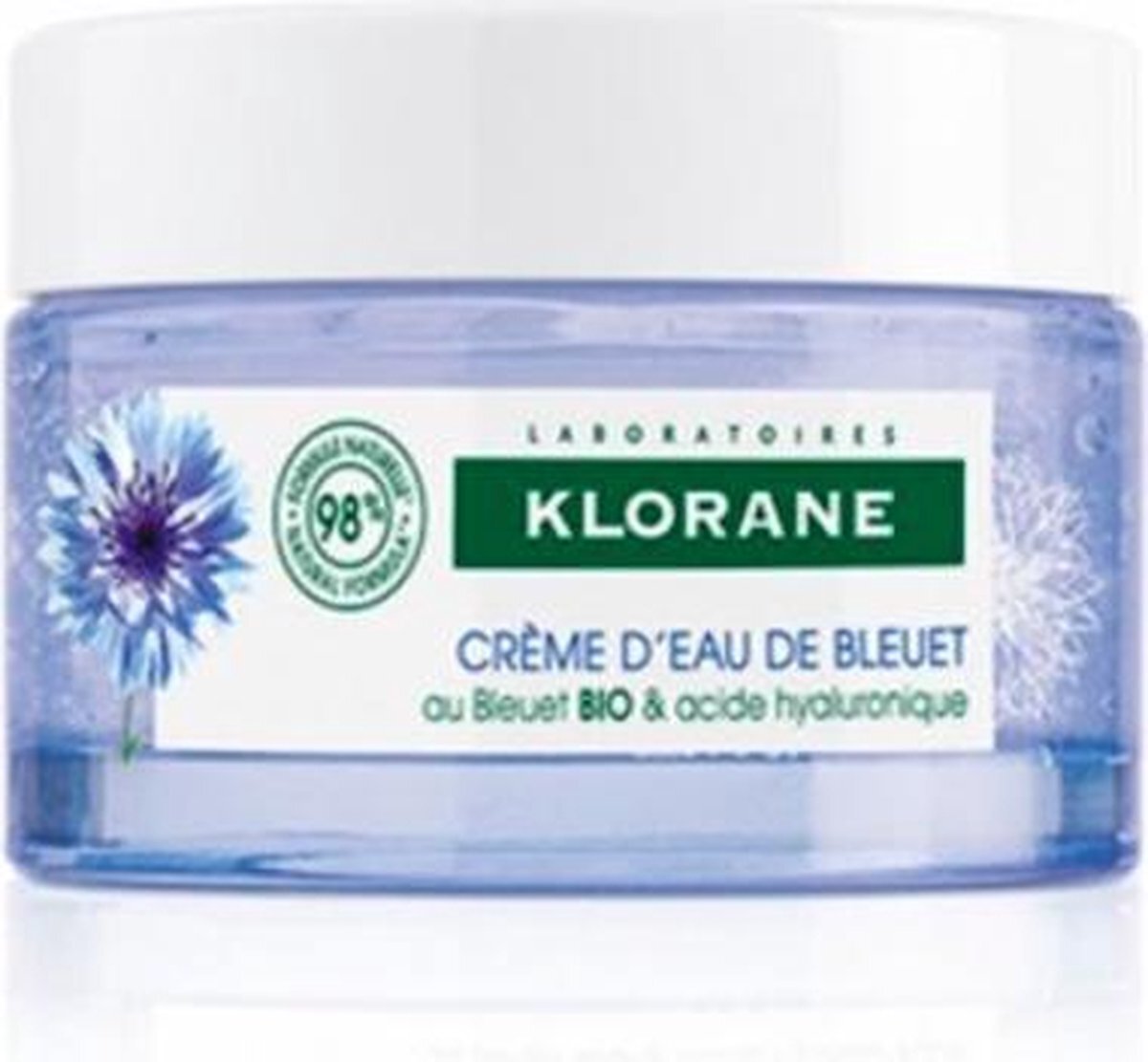 Klorane Cornflower Water Gel Cream Bio 50ml