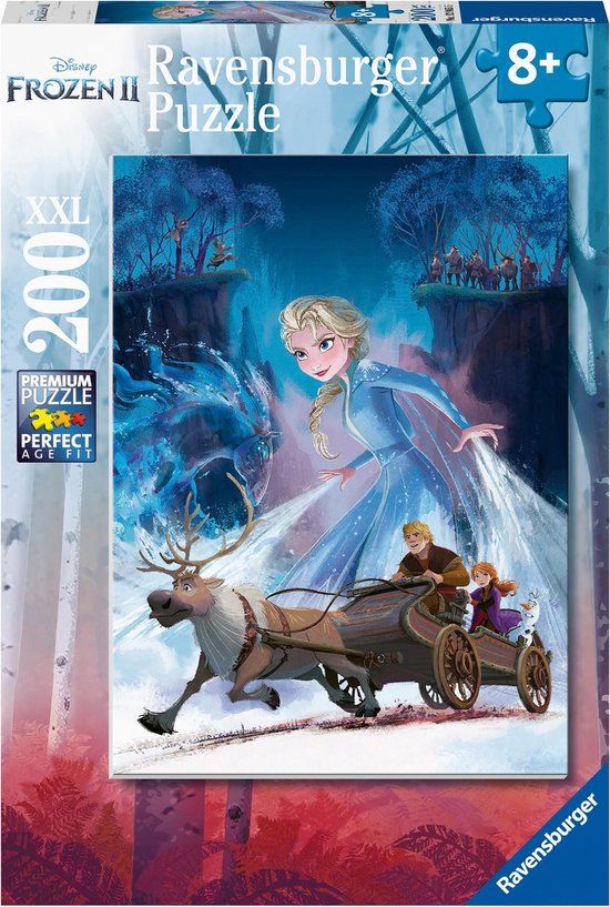 Ravensburger Disney Frozen 2 Puzzel - 200 stukjes - 8+ jaar