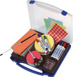 Franken presentatiekoffer Mini UMKM 34,5 x 31 x 6 cm blauw/transparant