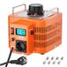 VEVOR 3000 VA automatische steltransformator met variabele spanning, 10 ampère, 230 V ingang, 0-300 V uitgang, wisselspanningsregelaar, met lcd-display, 4 extra zekeringen