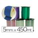 Fantasieband 450 m x 5 mm blauw