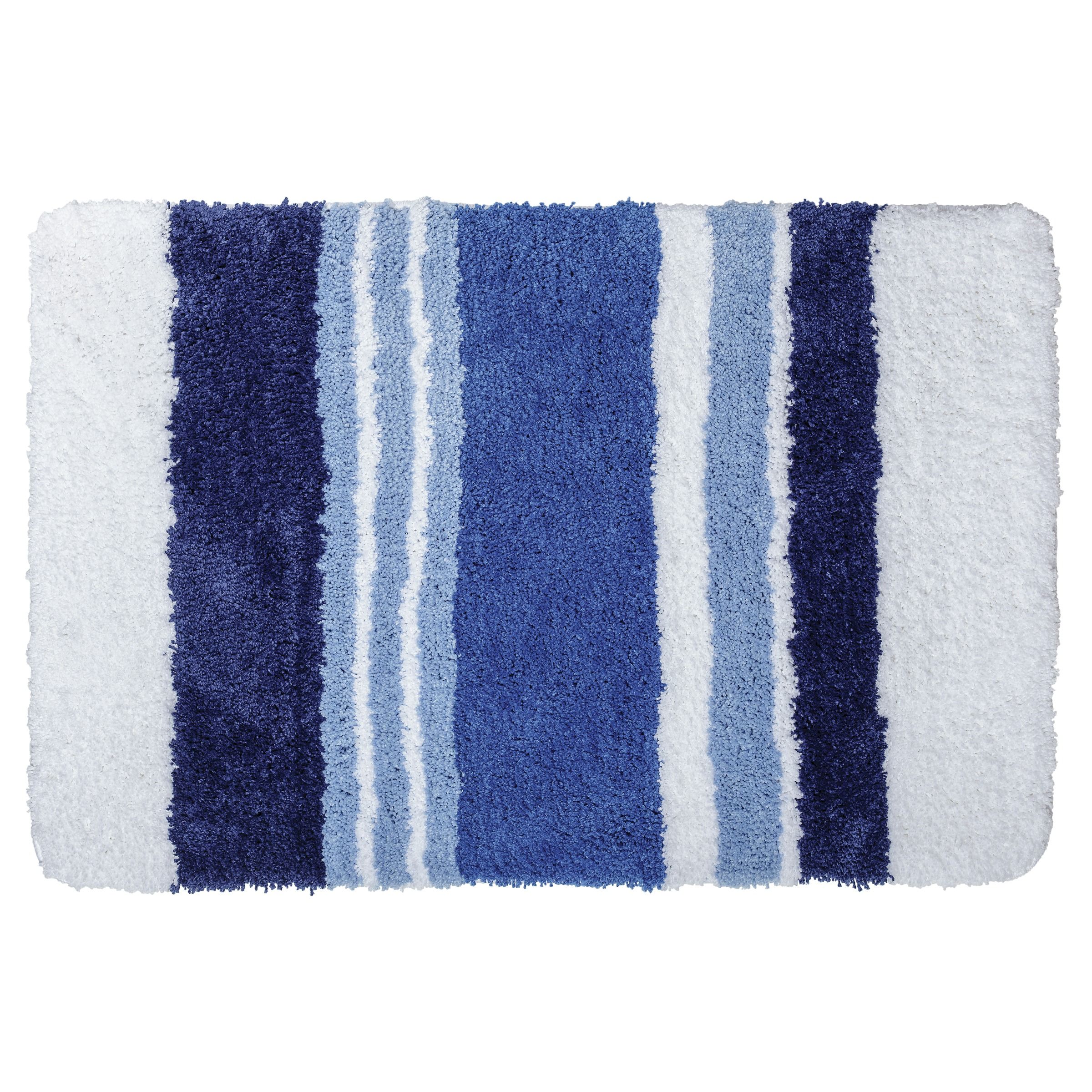 Sealskin Soffice Badmat - 90x60cm - Micro Fiber - Blauw