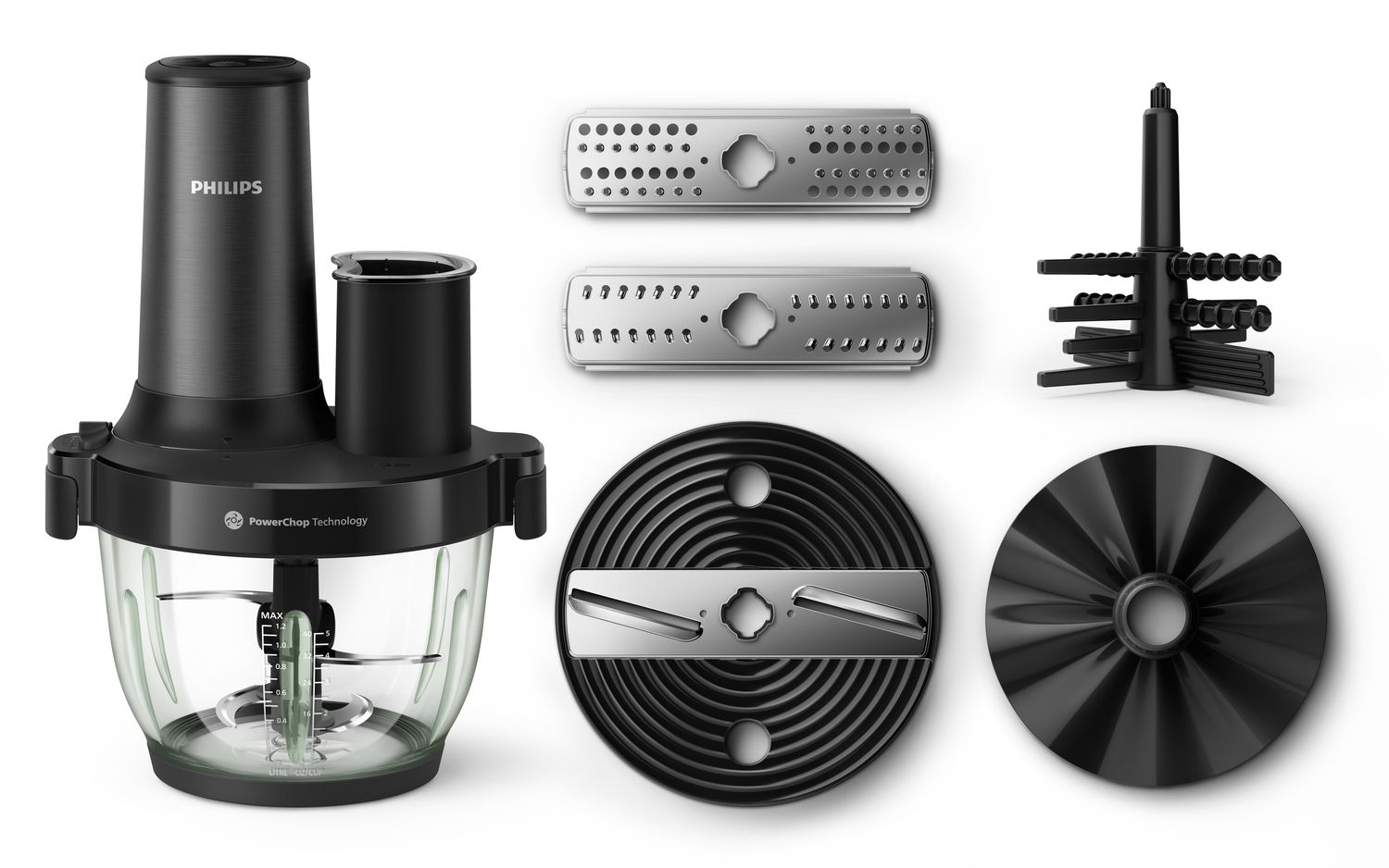 Philips 5000 series Hakmolen HR1507/00 - 450W - Zwart