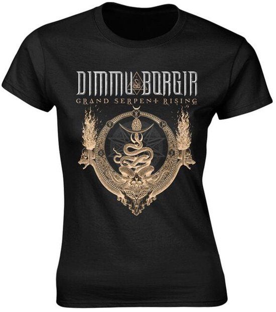 Dimmu Borgir Grand Serpent Rising Dames T-shirt - Zwart - L