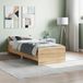 Maison Exclusive - Sommier sans matelas Chêne Sonoma 75x190 cm Matériau dérivé du bois