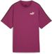 Puma Ess Tape Minimal Gold T-shirt à manches courtes violet S Femme