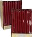 Conpax Candles Dinerkaarsen Mega Pack - 100 stuks - Donkerrood - 25 cm