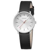 Mondaine Dames analoog Zwitsers kwartsuurwerk horloge met lederen armband MLE.33110.LBV