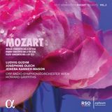 Outhere Alpha Ludvig Gudim, Joséphine Olech, Jeneba Kanneh-Mason, ORF Radio-Symphonieorchester Wien, Howard Griffiths - Mozart: Violin Concerto No.4 KV 218 | Piano Concerto No.6 KV 238 | Flute Concerto No.1 KV 313 (CD)