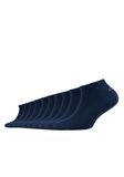 s.Oliver Sneakersokken 10-pack Katoen Blauw Maat 31-34 Unisex