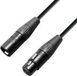 adam hall K4KMMF0250 audio kabel 2,5 m XLR Zwart