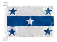 AZ FLAG Bootvlag Gambiereilanden 45x30 cm