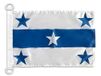 AZ FLAG Bootvlag Gambiereilanden 45x30 cm
