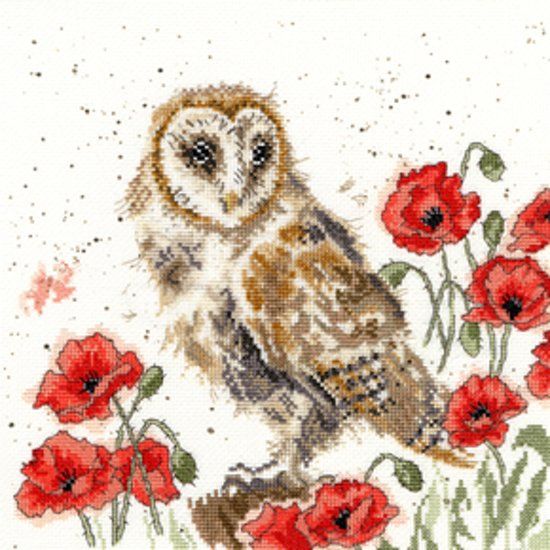 Bothy Threads Borduurpakket Kerkuil The Lookout - Hannah Dale