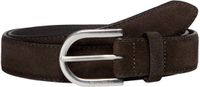Marc O'Polo Leren riem Jill Belt W80 Burnt Coffee donkerbruin