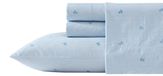 Taie d'oreiller, king size, 4 pièces, percale de coton, à carreaux, bleu