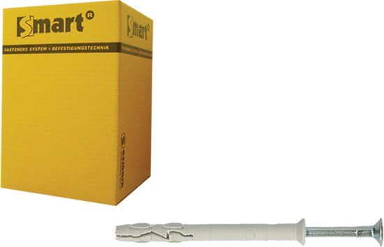 pgb-Europe SMART | Nagelplug VK boord gemonteerd Ø 8x45 | 100 st