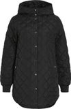 Vitate VILA Lange jas Gewatteerd Black Beauty