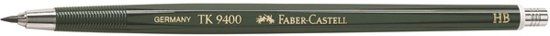Faber-Castell 9400 vulpotlood - 2mm - HB - Groen
