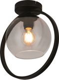 Freelight Aureol Plafondlamp - 30cm - Smoke - Zwart