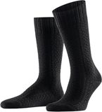 FALKE Stark Temper eenkleurig wol sokken heren zwart - maat 39-42