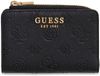 GUESS Blake SLG Zip Around Card Case Black Logo