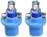 cp LED-lampen w/blauwe aansluiting op het dashboard