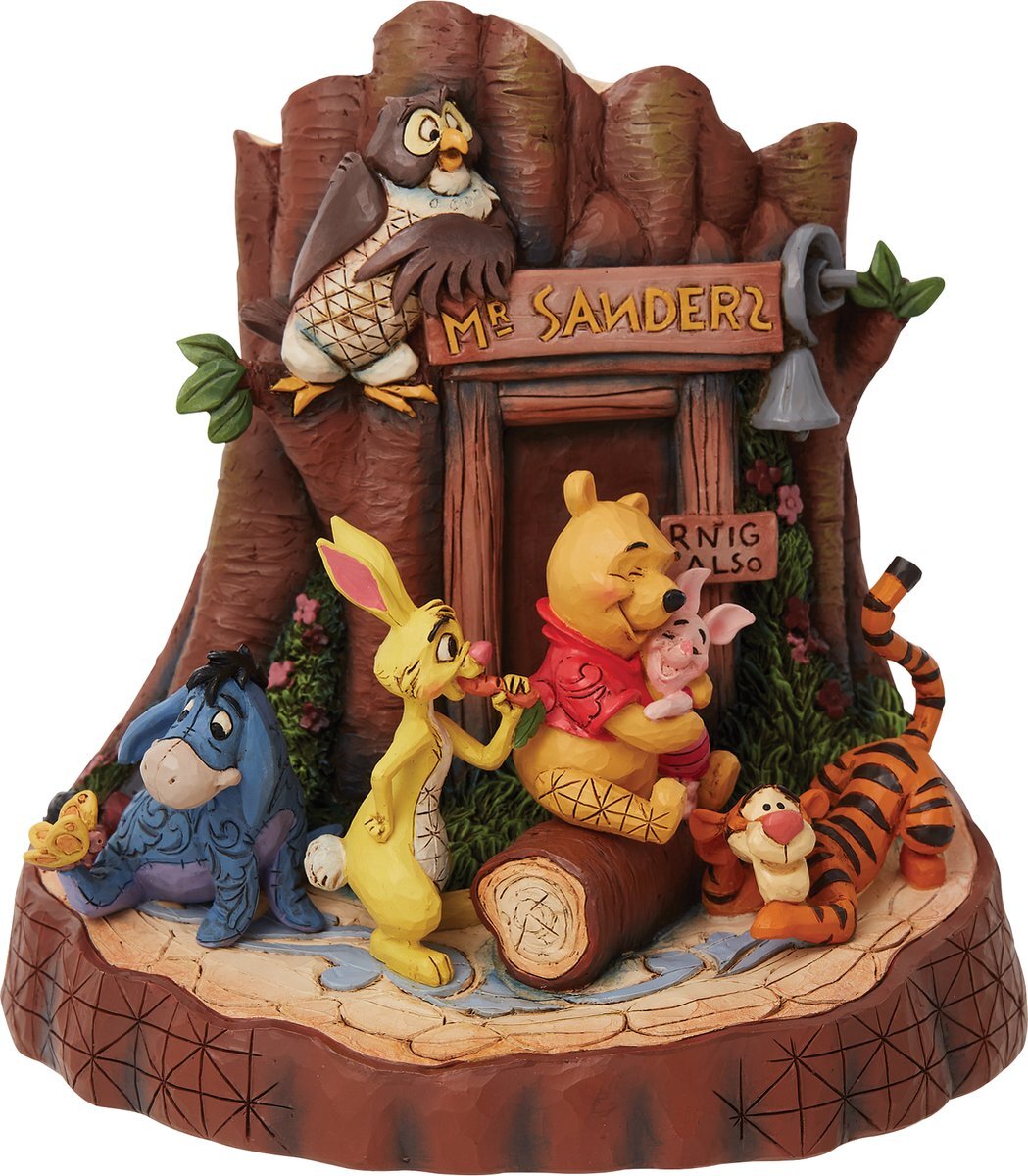 Enesco Disney Traditions Winnie The Pooh Carved by Heart