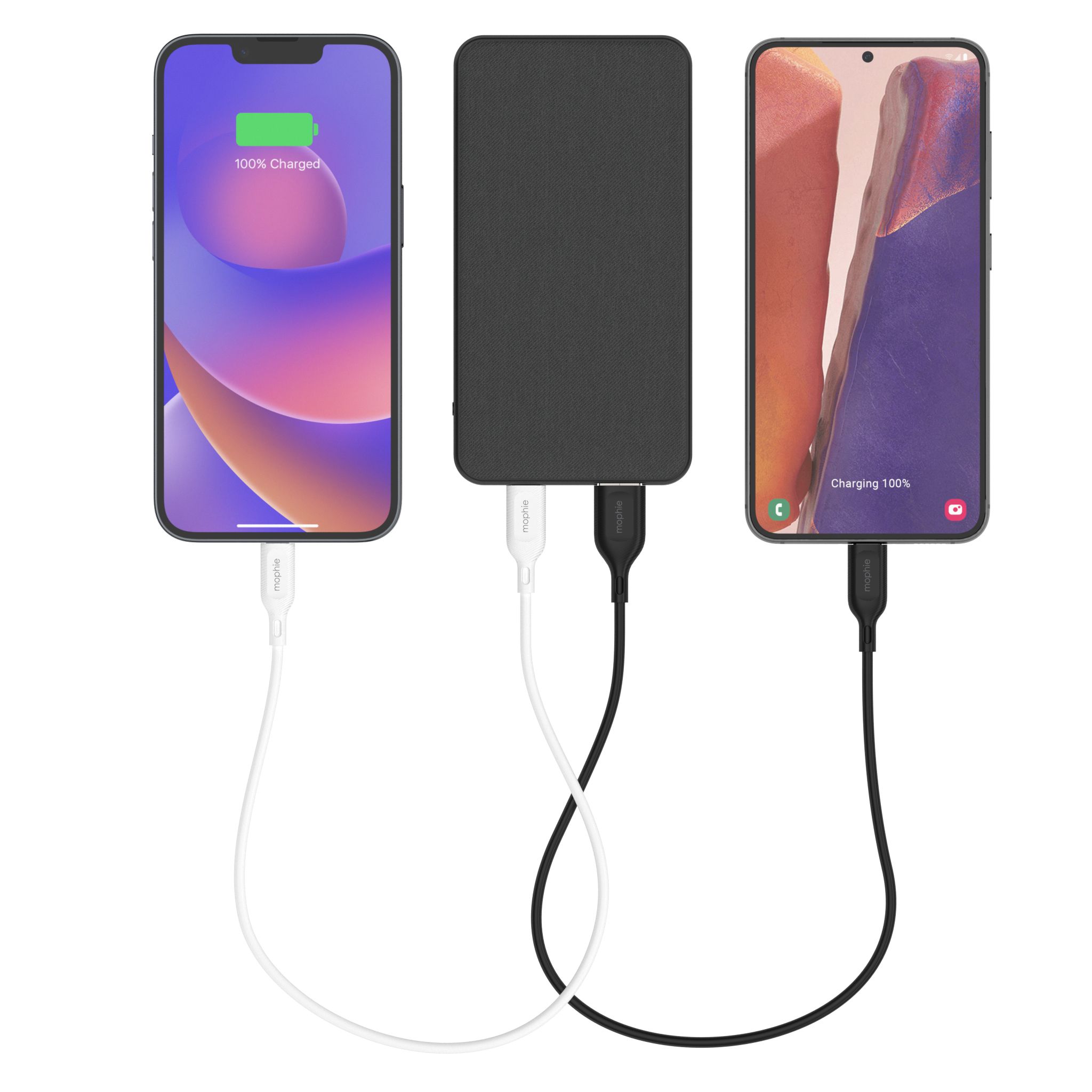 mophie essentials powerstation 5K 5000 mAh Zwart
