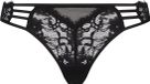 Hunkemöller Dames Lingerie String Briar - Zwart - maat XL