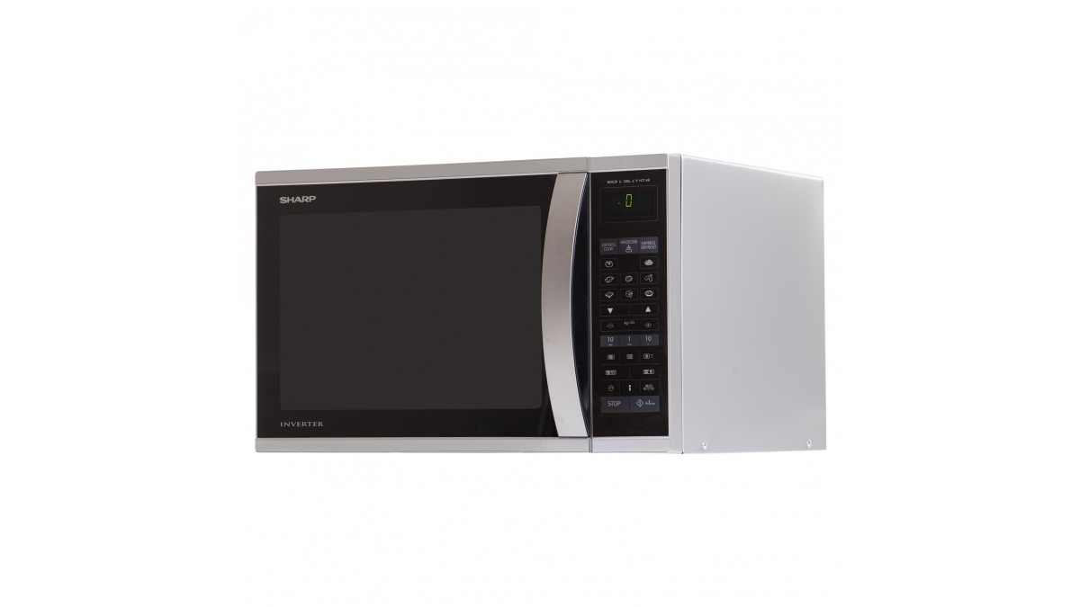 Sharp R-971INW Combination Microwave - Silver Stainless Steel - 40L
