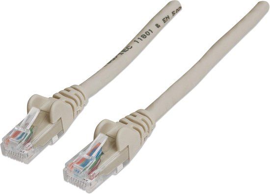 Intellinet 336741 – RJ45 Netwerkkabel – CAT 6 U/UTP – 20.00 m – Grijs